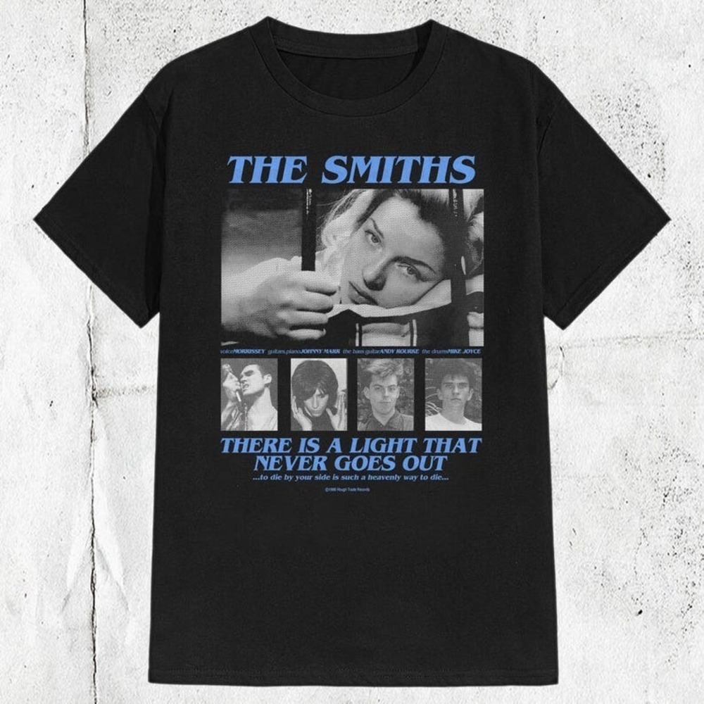 Retro 80s 90s The Smiths Band Morrissey T-shirt